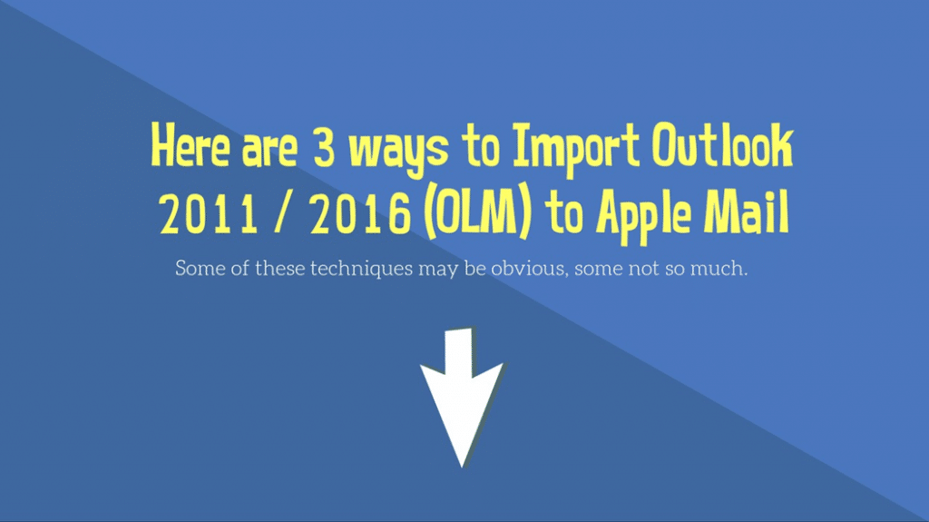 apple mail vs outlook 2016 for mac